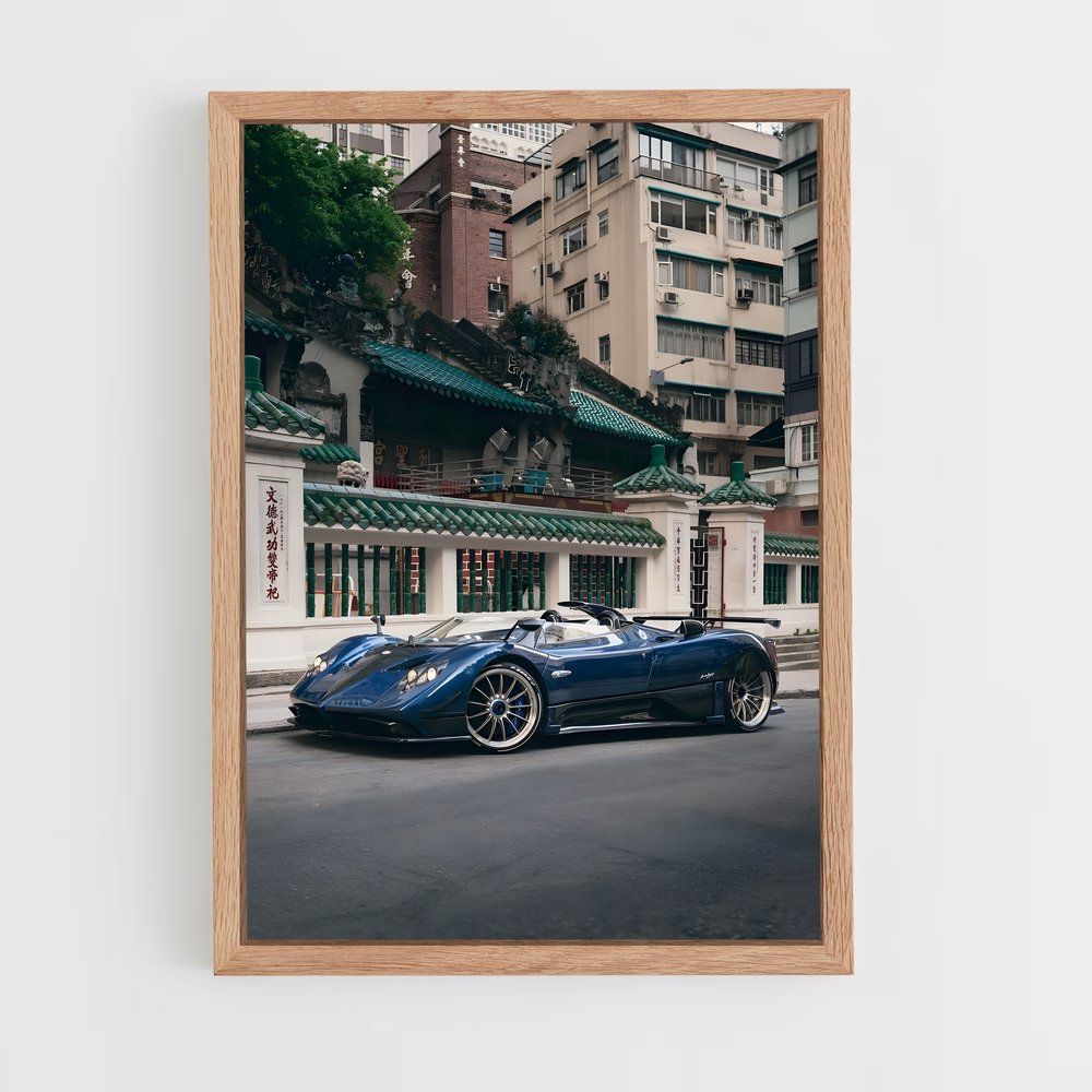 Poster Zonda au Crépuscule – affiche Pagani (vue 4)